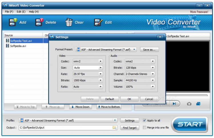  iWisoft Free Video Converter